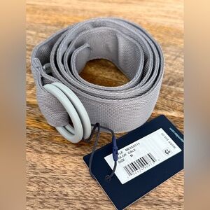 Peter Millar Performance O-Ring Belt, Grey MEDIUM $98